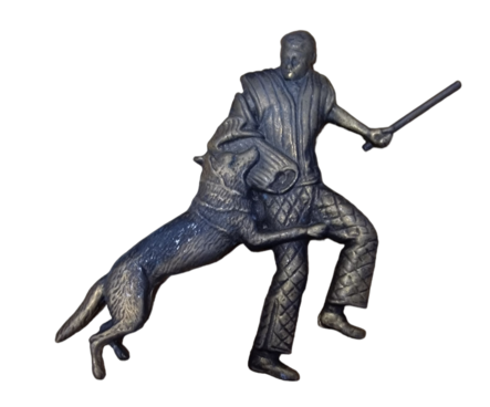 Maalimiesaiheinen figuuri messinki - Lahjatavarat - 4600 - 1