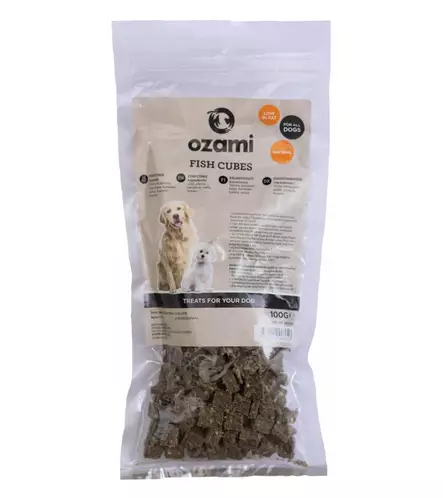 Ozami Dog Snack kalakuutiot 100 g - Koulutusherkut - 6360 - 1