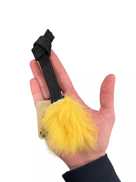 Snutts kaninkarva minipatukka nauhalla - Karvalelut - 5410 - 2