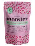 Monster Kitten kana & kalkkuna 85 g - Monster märkäruoat kissalle - 1600 - 1