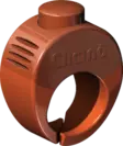 Clicino clicker-ring sormusnaksutin, oranssi S - Naksuttimet - 5990 - 1