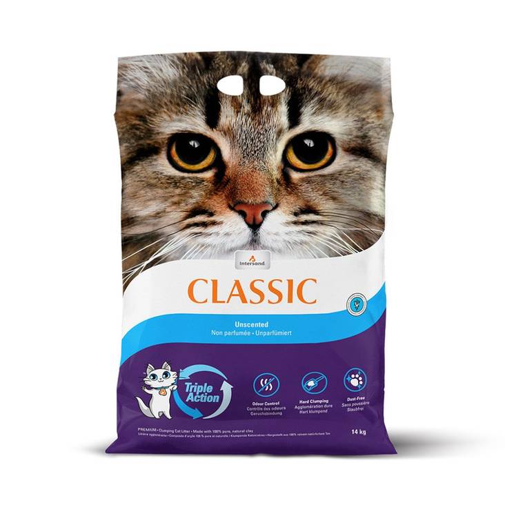 Classic Hajustamaton kissanhiekka 14 kg - Kissanhiekat - 140 - 1