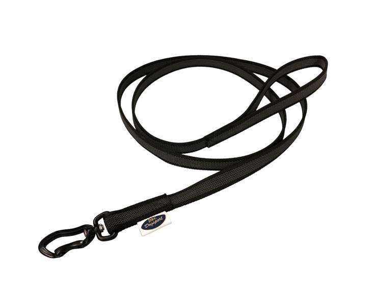 D&C Supergrip talutin 2 m ALU-lukolla musta - Koiran Supergrip taluttimet - 850 - 1
