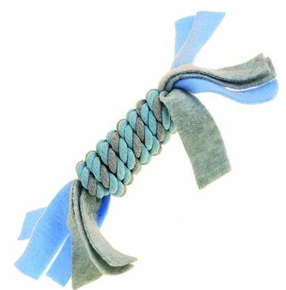 Happy Pet Fleecy köysitanko sininen 25 cm - Muut koiranlelut - 4020 - 1