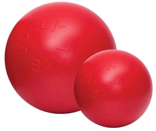 Jolly Ball Push-n-Play pallo 35 cm punainen - Koiran aktivointilelut - 1150 - 1
