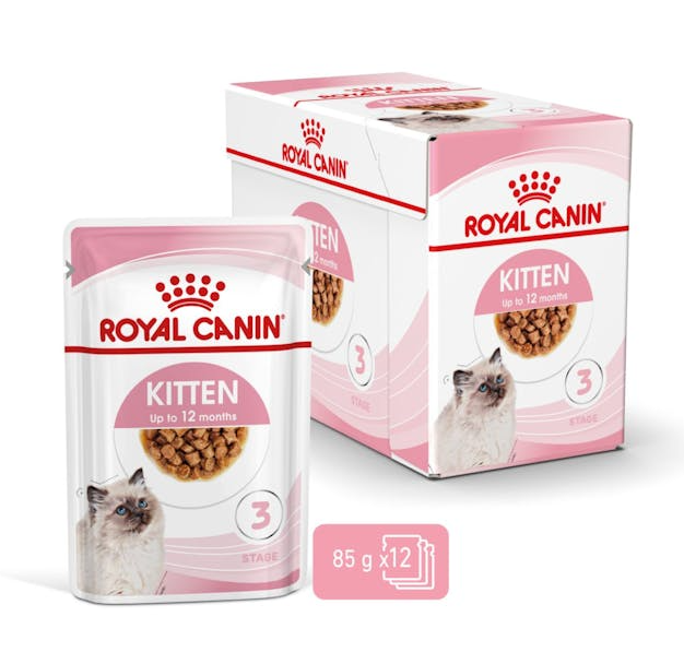 Royal Canin Kitten Gravy kissanpennun märkäruoka 85 g - Royal Canin märkäruoat kissalle - 3330 - 1