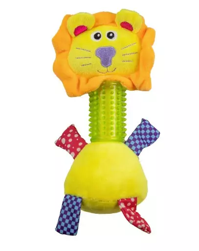 Pawise koiranpennun pehmolelu pitkäkaulainen leijona - Koiran pehmolelut - 2790 - 1