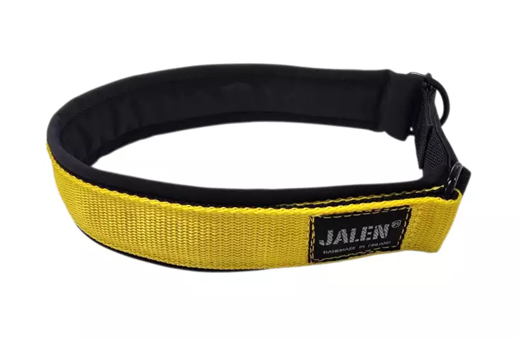 Jalen Puolikiristävä kaulapanta 30 mm keltainen 30-40 cm - Koiran tekstiilipannat - 2920 - 1
