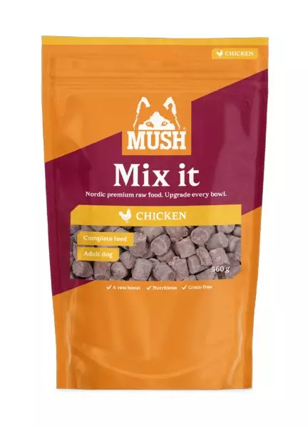 Mush Mix it – Raw frozen kana 560 g - Mush - 5690 - 1