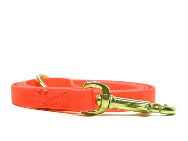 Mystique Biothane talutin 19 mm 200 cm oranssi - Koiran tekstiilitaluttimet - 6080 - 1