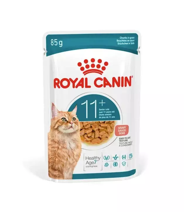 Royal Canin Ageing 11+ Gravy 85 g - Royal Canin märkäruoat kissalle - 6250 - 1