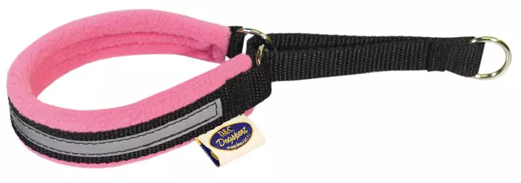 D&C Fleecepanta 40-50 cm vaaleanpunainen - Koiran tekstiilipannat - 110 - 1