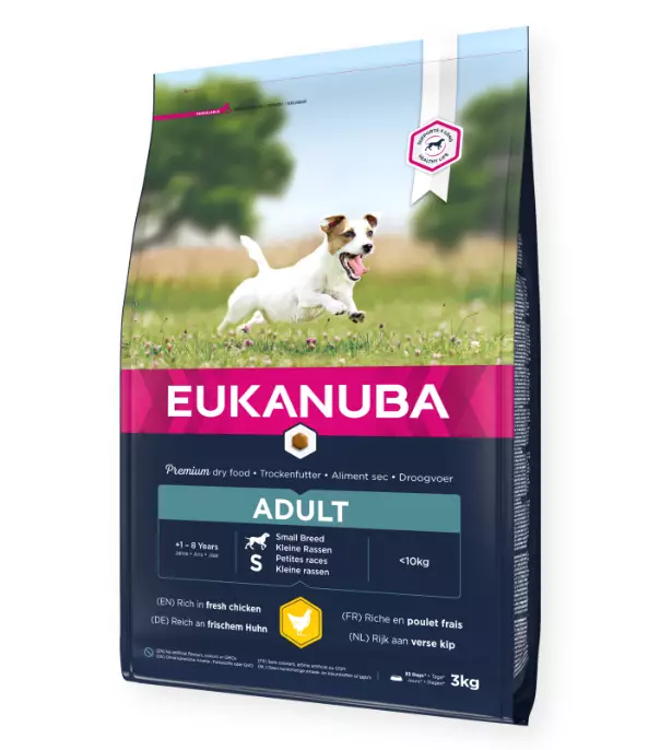 Eukanuba Adult Small Breed 3 kg - Eukanuba kuivaruoat koiralle - 6200 - 1