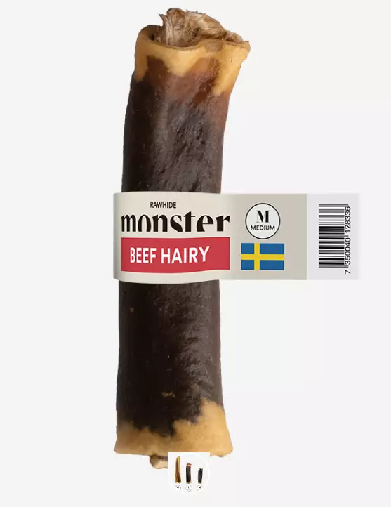 Monster Rawhide Beef Hairy M - Nahkaluut - 2620 - 1