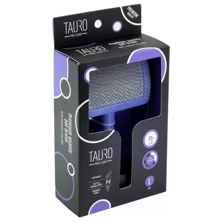 Tauro muovinen karsta 20 mm piikeillä large SOFT violetti - Koiran karstat - 5736-1 - 1