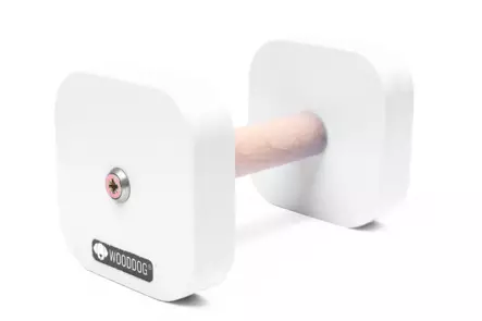 Wooddog noutokapula EXTRA paksu laippa HEAVY valkoinen M - TOKO-noutokapulat - 5651 - 1