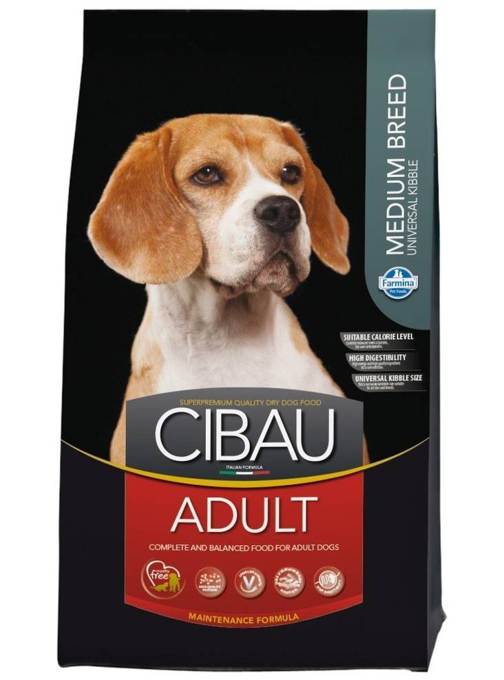 Cibau Adult Medium Breed 2,5 kg - Cibau kuivaruoat koiralle - 3081 - 1