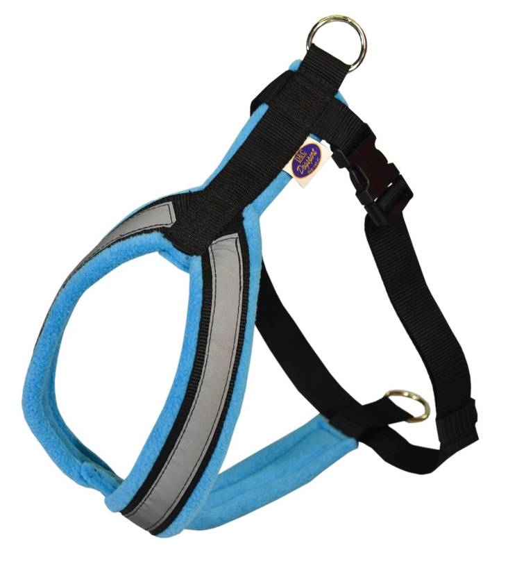 D&C Pehmustettu Y-valjas turkoosi koko 05 - Koiran valjaat - 191 - 1