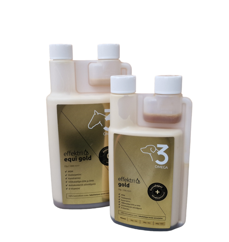 Effe Balance Effektri Gold nivelravinne 500 ml - Ravintoöljyt koiralle - 3721 - 1