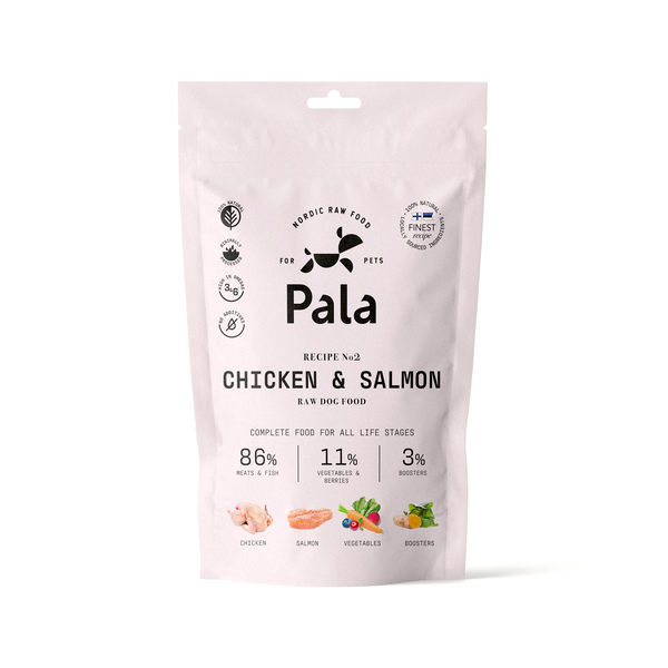 Pala Chicken & Salmon - Kana & Lohi täysravinto 100 g - Pala Petfoods - 3281 - 1