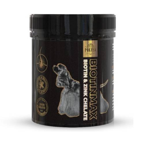 Pokusa DiamondCoat BiotinMax turkin ja ihon hyvinvointiin koirille 350 g - Muut lisäravinteet koiralle - 1761 - 1