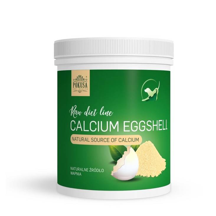 Pokusa RawDietLine Kananmunankuorijauhe luonnollinen kalsiumlähde koiralle 500 g - Muut lisäravinteet koiralle - 541 - 1