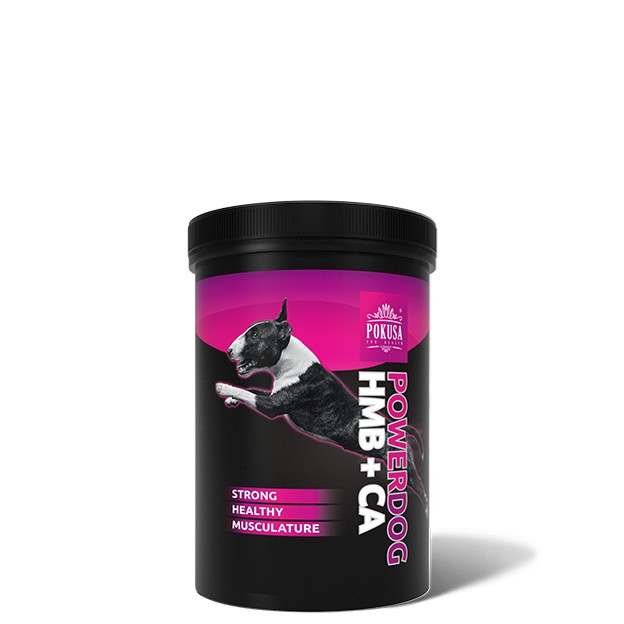 Powerdog HMB + Ca lisäravinne tukemaan lihaksiston kehittymistä koirilla 250 g - Muut lisäravinteet koiralle - 801 - 1