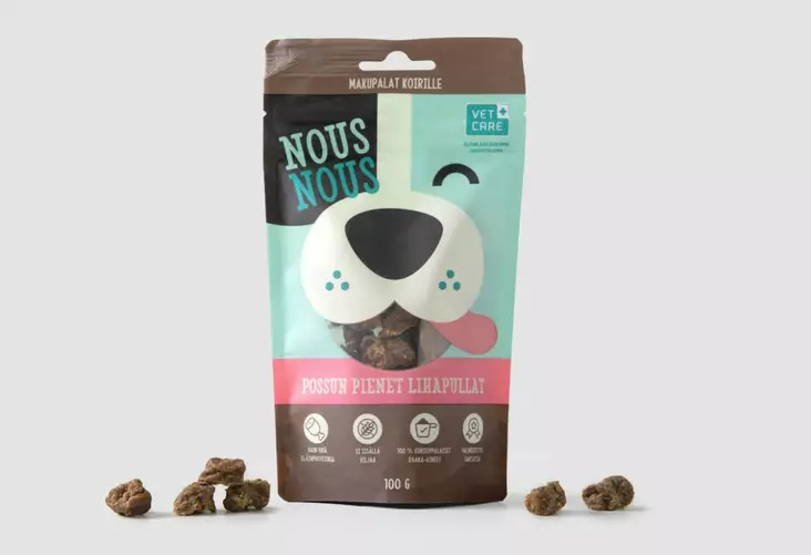 NousNous Possun pienet lihapullat 100 g - Koulutusherkut - 2421 - 1