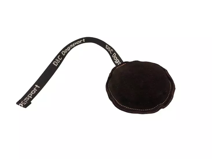 D&C Litteä nahkakiekko nauhalla - Narupallot ja pallot - 6001 - 1