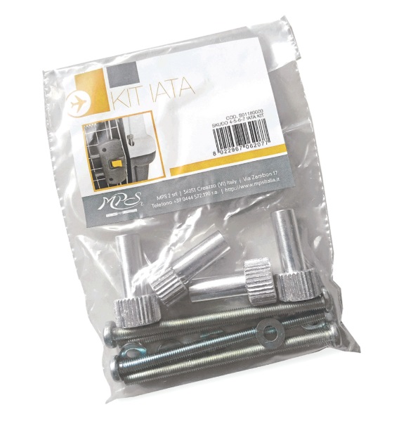 MPS IATA Kit metallipultit Skudo 4-7 bokseihin - Koiran kuljetushäkit ja lentoboksit - 6021 - 1