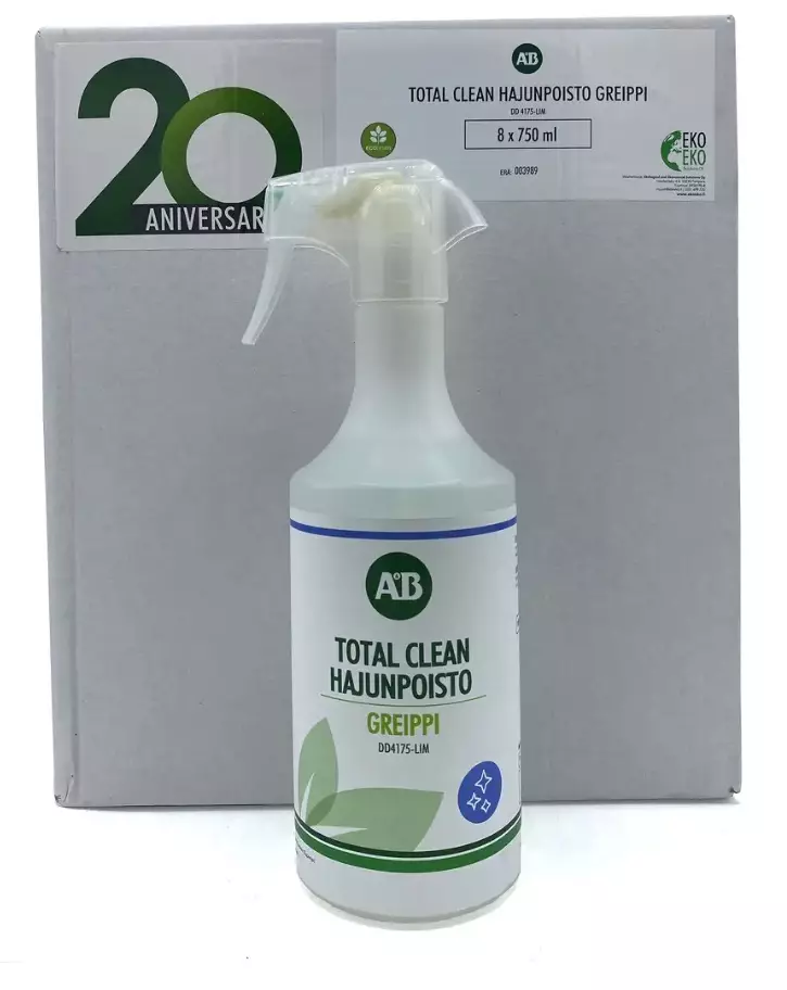 A&B Total Clean Hajunpoisto greippi 750 ml - Puhdistusaineet - 3821 - 1