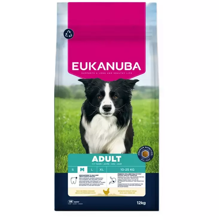 Eukanuba Adult Medium Breed 3 kg - Eukanuba kuivaruoat koiralle - 6201 - 1
