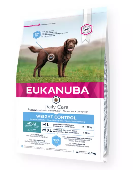 Eukanuba Daily Care Weight Contol Adult Large Breed koiran kuivaruoka 12 kg - Eukanuba kuivaruoat koiralle - 6211 - 1