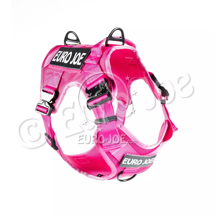Euro Joe Taktinen valjas pinkki S - Koiran valjaat - 1361 - 1