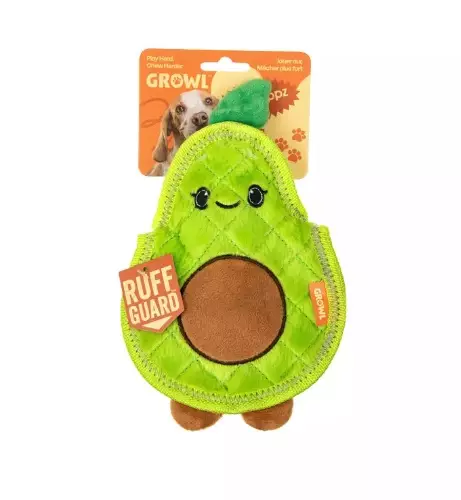 Growl Flip Floppz Ava the Avocado koiran pehmolelu - Koiran pehmolelut - 5461 - 1