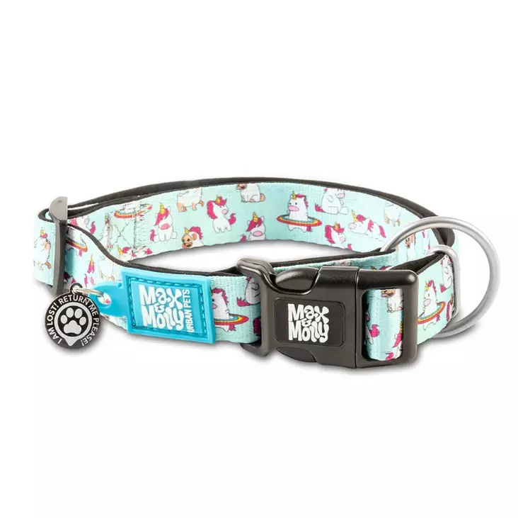 Max & Molly Smart ID collar unicorn XS - Koiran tekstiilipannat - 5911 - 1