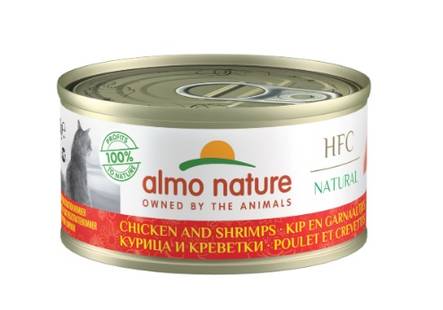 Almo Nature Kana & katkaravut 70 g - Almo nature märkäruoat kissalle - 3522 - 1