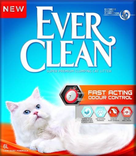 EverClean Fast Acting kissanhiekka 10 l - Kissanhiekat - 782 - 1