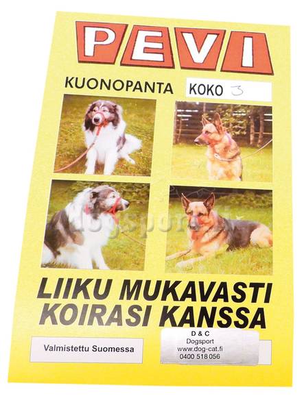 PEVI Kuonopanta, koko 1 - Koiran kuonopannat - 912 - 2