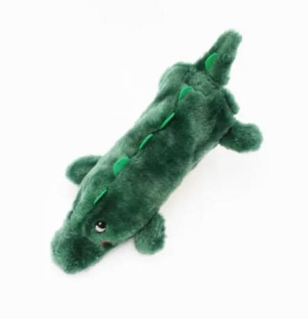 Zippy Paws Bottle Crusherz Alligator pehmolelu - Koiran pehmolelut - 4232 - 1