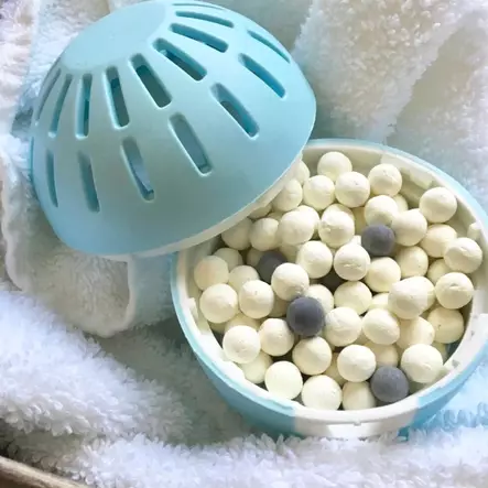 Ecoegg Fresh Linen pyykkimuna aloituspakkaus + 70 pesua - Puhdistusaineet - 3822 - 2