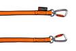Non Stop Dogwear Double Bungee Leash joustoliina kahvalla 2 m kahdelle koiralle - Vetoliinat - 3752 - 2