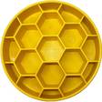 SodaPup Honeycomb Design ahmimisenestokuppi keltainen - Koiran kupit ja ruokailualustat - 4512 - 2