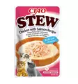 Ciao Stew Chicken & salmon viljaton kissan märkäruoka kanalla & lohella 40 g - Ciao - 5642 - 1