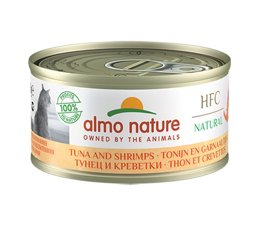 Almo Nature Tonnikala & katkarapu 70 g - Almo nature märkäruoat kissalle - 3632 - 1