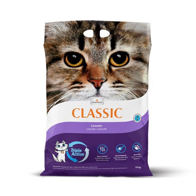 Classic Laventeli kissanhiekka 14 kg - Kissanhiekat - 142 - 1