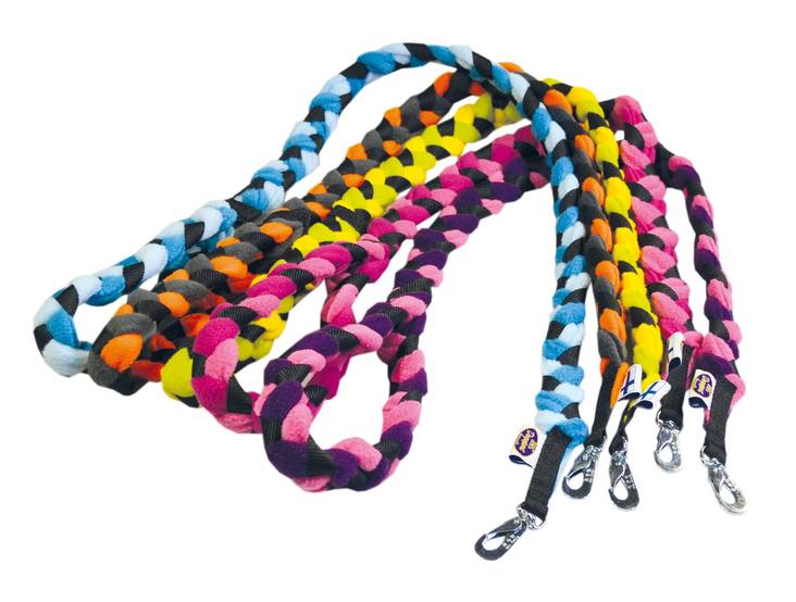 D&C Fleecetalutin, pinkki - Koiran tekstiilitaluttimet - 612 - 1