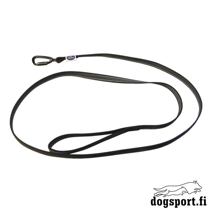 D&C Supergrip Reflect heijastava talutin 2 m twistlock -lukolla - Koiran Supergrip taluttimet - 1722 - 1