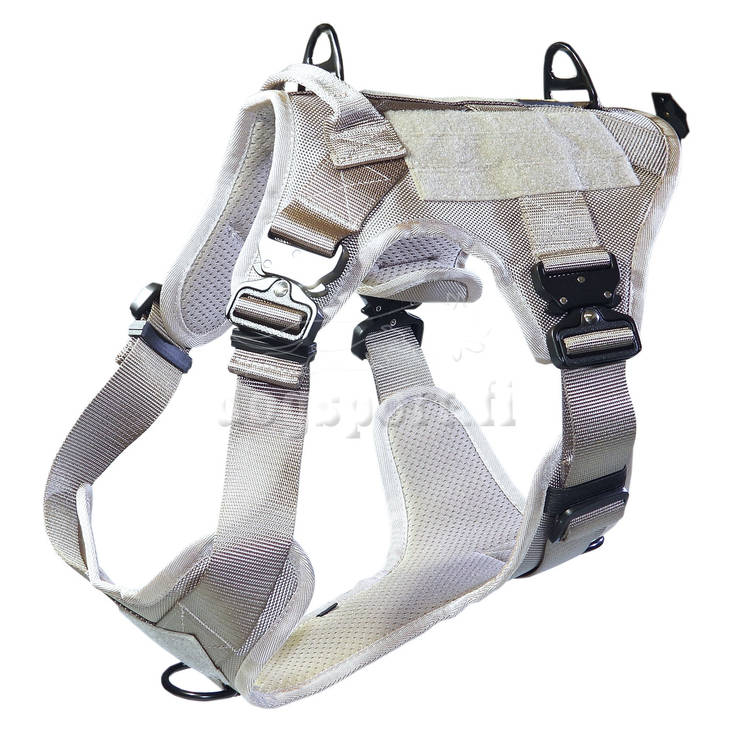 Euro Joe Taktinen valjas harmaa S - Koiran valjaat - 1362 - 1