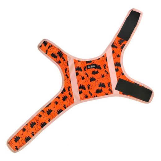 FinNero FOREST huomioliivi oranssi-musta XS - Koiran heijastimet - 3062 - 1